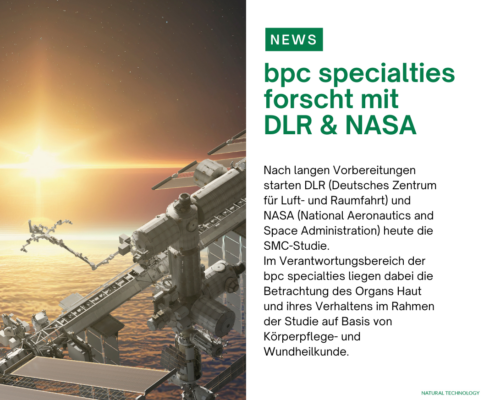 bpc specialties forscht mit DLR & NASA